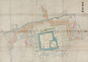 元文佐賀城廻之絵図 文化遺産オンライン