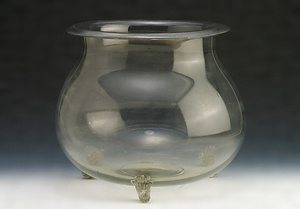 ガラス金魚鉢