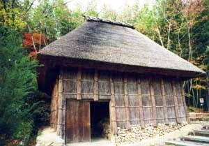 四国村土佐の楮蒸し小屋