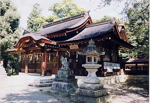 乎加神社幣殿