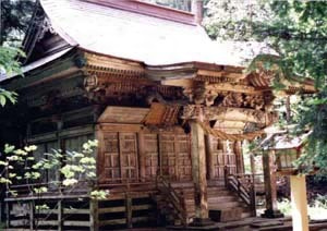 新波神社拝殿