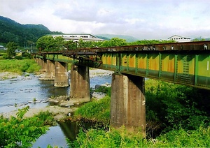 若桜鉄道第二八東川橋梁