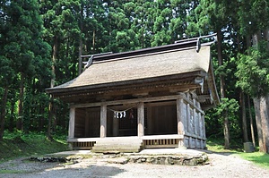 波宇志別神社神楽殿