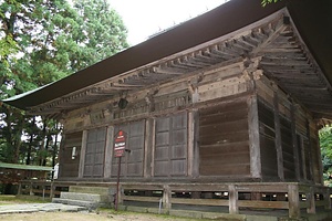 堂山王子神社本殿