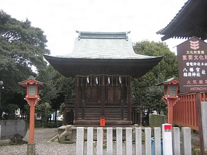 雷電神社末社八幡宮稲荷神社社殿