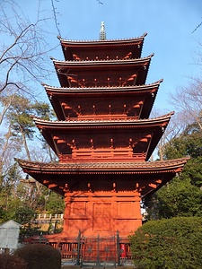 法華経寺五重塔