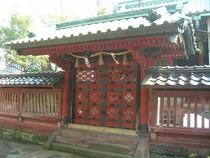 尾崎神社 中門