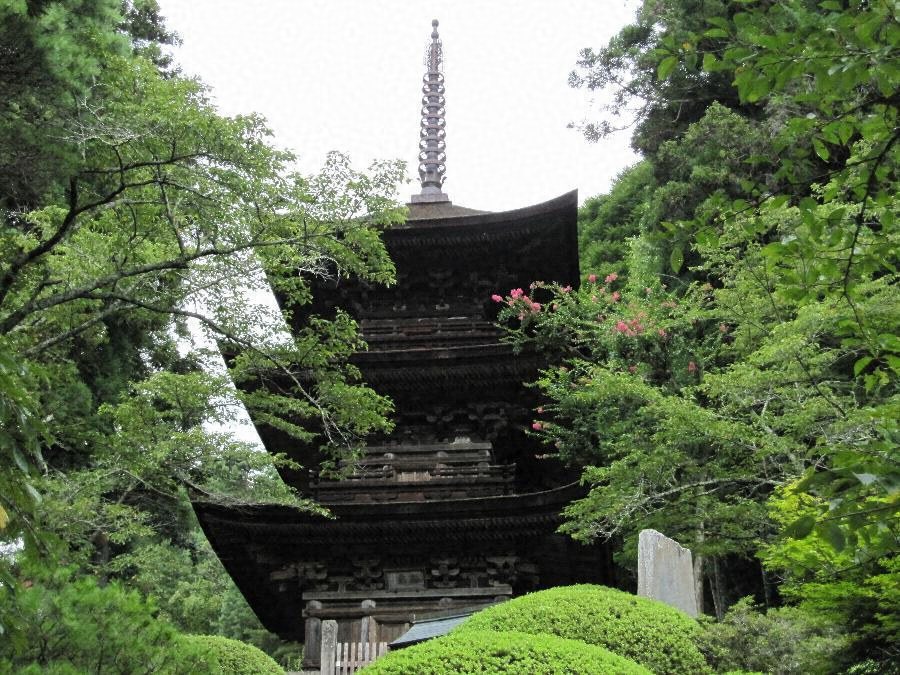 大法寺三重塔 文化遺産オンライン