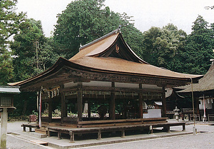 御上神社拝殿