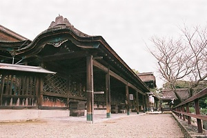 賀茂神社 西回廊