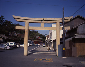 日御碕神社 神の宮(上の宮)鳥居