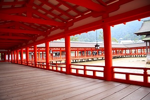 厳島神社 廻廊　（西廻廊）