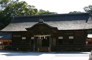 大山祇神社拝殿 おおやまずみじんじゃはいでん