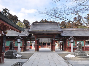 鹽竈神社 門及び廻廊