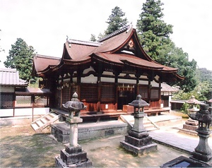 吉香神社 拝殿及び幣殿