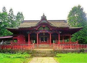 高照神社 拝殿及び幣殿