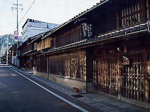 恵那市岩村町本通り