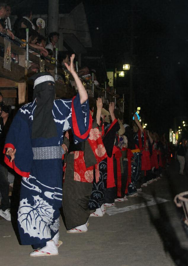 西馬音内の盆踊 にしもないのぼんおどり