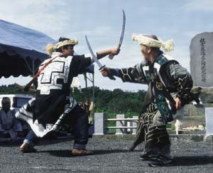 春採のアイヌ古式舞踊