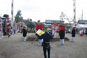 勝手神社の神事踊