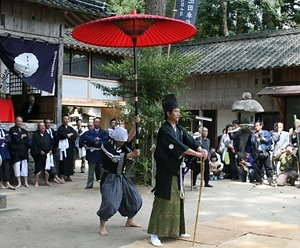 吉備津彦神社の御田植祭 きびつひこじんじゃのおたうえまつり