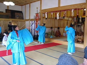 磐梯神社の舟引き祭り ばんだいじんじゃのふなひきまつり