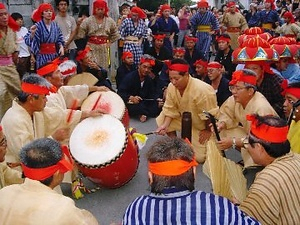 小浜島の盆、結願祭、種子取祭の芸能