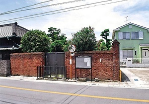 加藤家住宅煉瓦塀