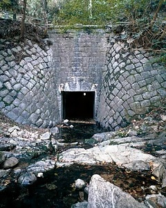 布引水源地水道施設 放水路隧道