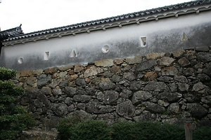 姫路城 への門東方土塀