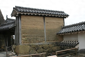 姫路城 水の一門北方築地塀