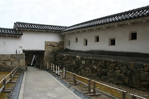 姫路城 ニの櫓南方土塀