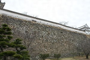 姫路城 ワの櫓東方土塀