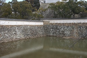 姫路城 いの門東方土塀