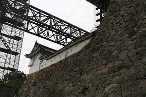 姫路城 帯郭櫓北方土塀