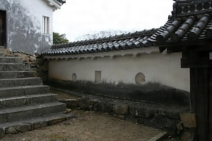 姫路城 トの櫓南方土塀
