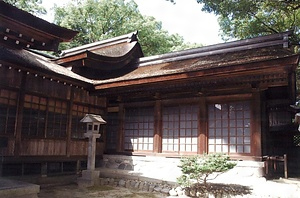 知立神社祭文殿及び廻廊