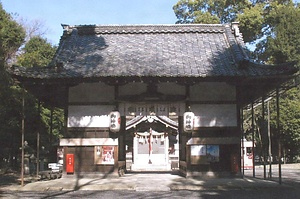 雙栗神社拝殿