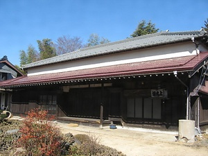 旧笹野家住宅主屋 きゅうささのけじゅうたくしゅおく