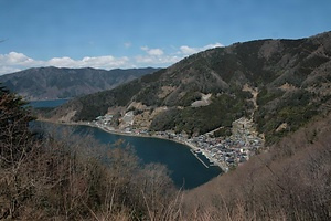 菅浦の湖岸集落景観