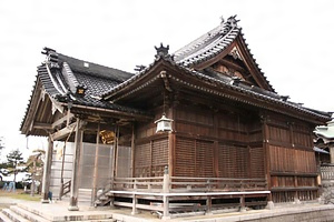 櫟原神社拝殿