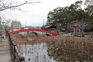 青井阿蘇神社禊橋