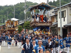 村上祭の屋台行事 むらかみまつりのやたいぎょうじ