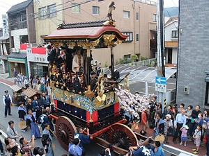 大津祭の曳山行事 おおつまつりのひきやまぎょうじ