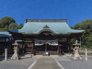 榊山八幡神社拝殿及び幣殿