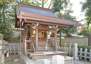 八坂神社 悪王子社本殿