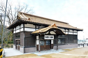 旧北陸鉄道石川線加賀一の宮駅駅舎