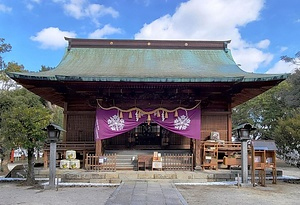 篠山神社拝殿