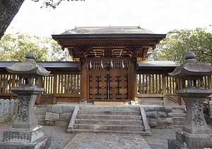 篠山神社中門