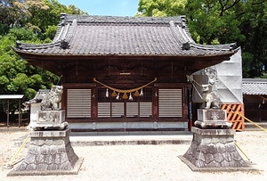 牛田八幡社拝殿
